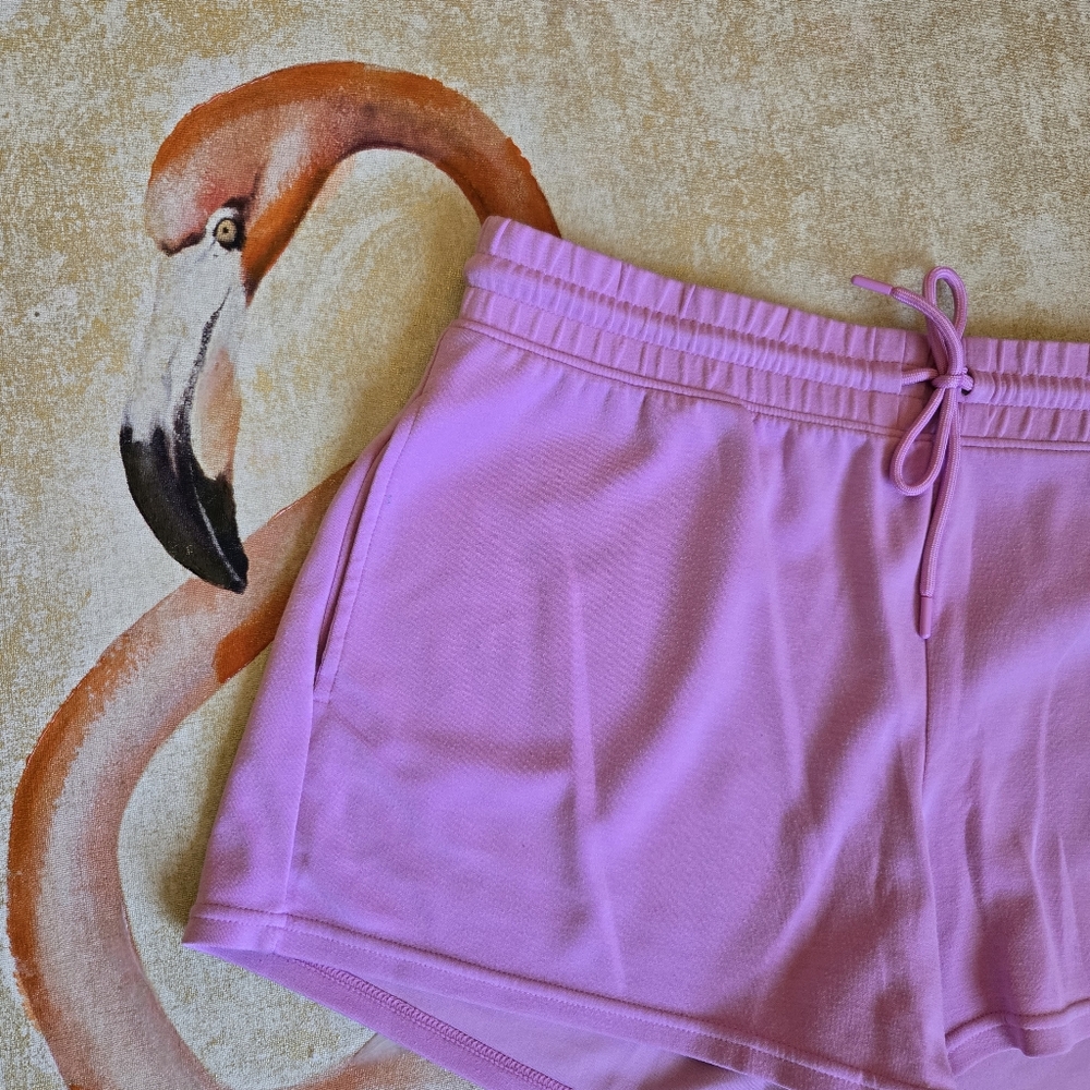3/$25 Member's Mark Ladies Lounge Short XL Purple Pink Activewear Soft Pockets